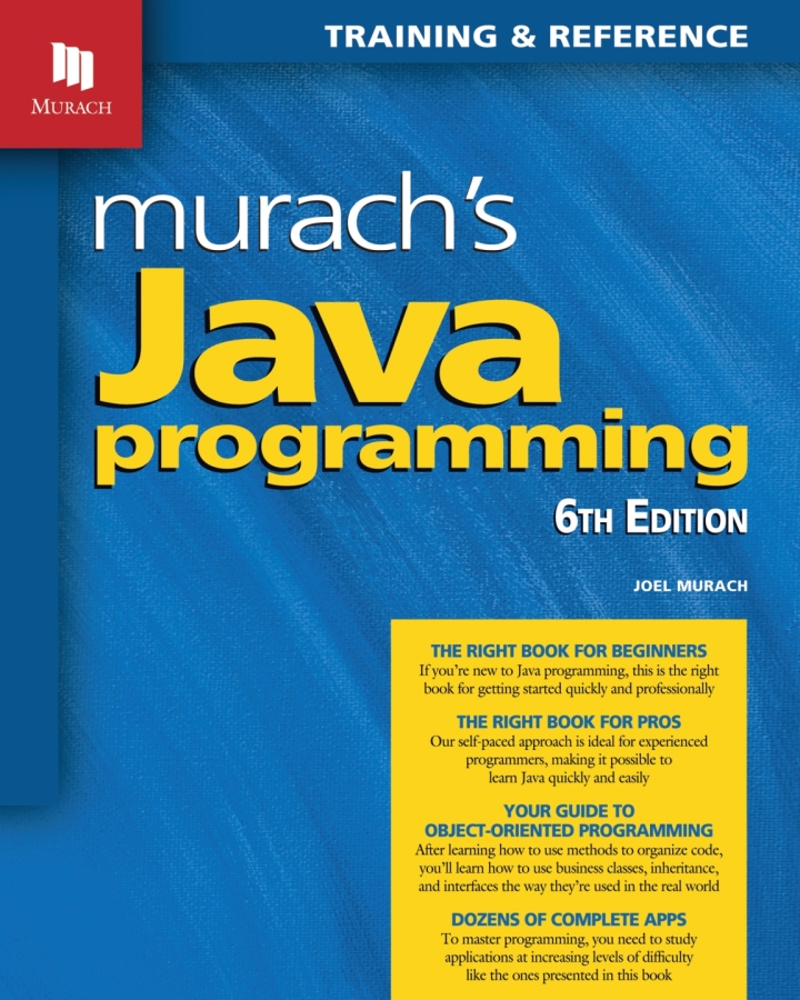 Murach's Java Programming 6th Edition